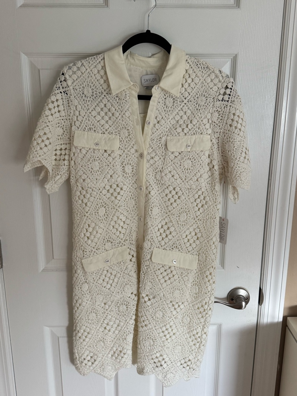 NWT SAYLOR Crochet dress